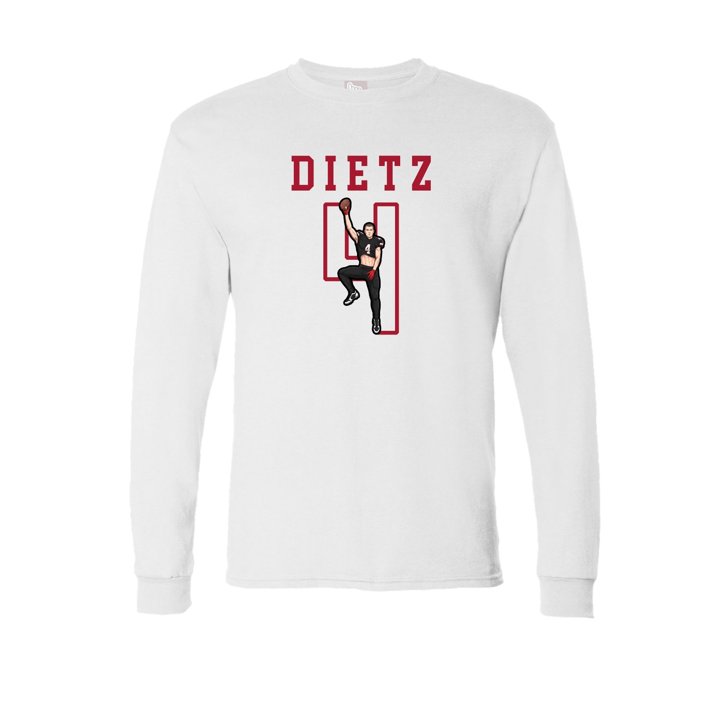 Long Sleeve Tee — Shirsey in White
