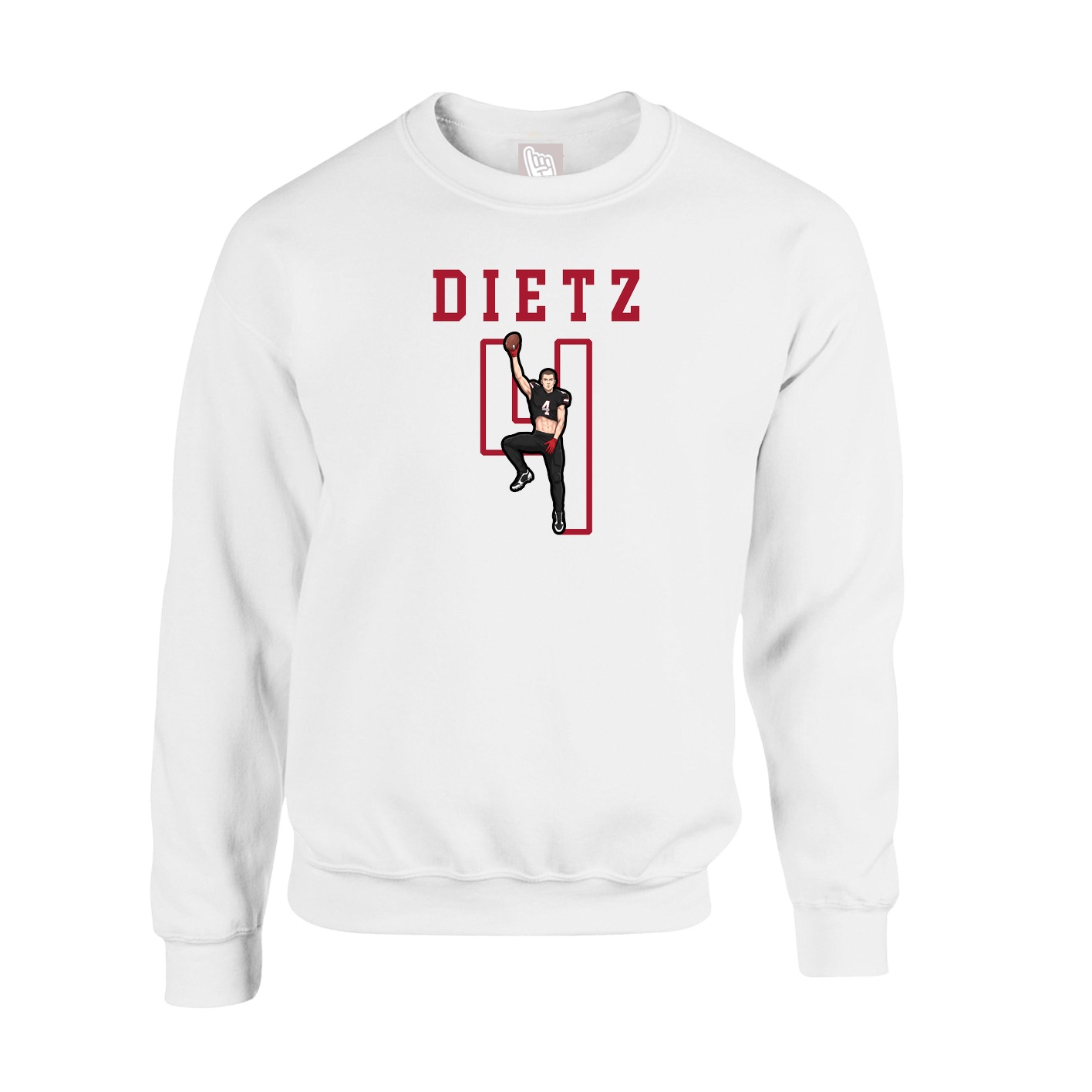 Fleece Crew — Shirsey in White