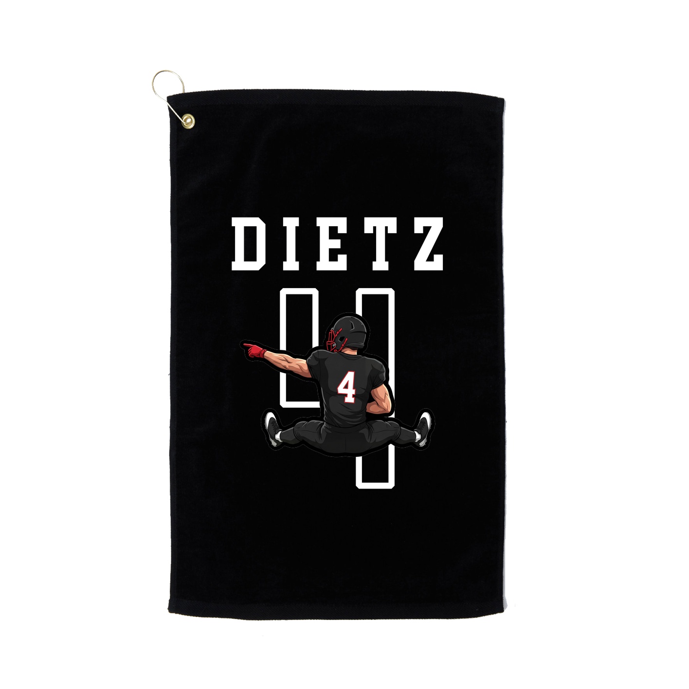 Golf Towel — Shirsey in Black