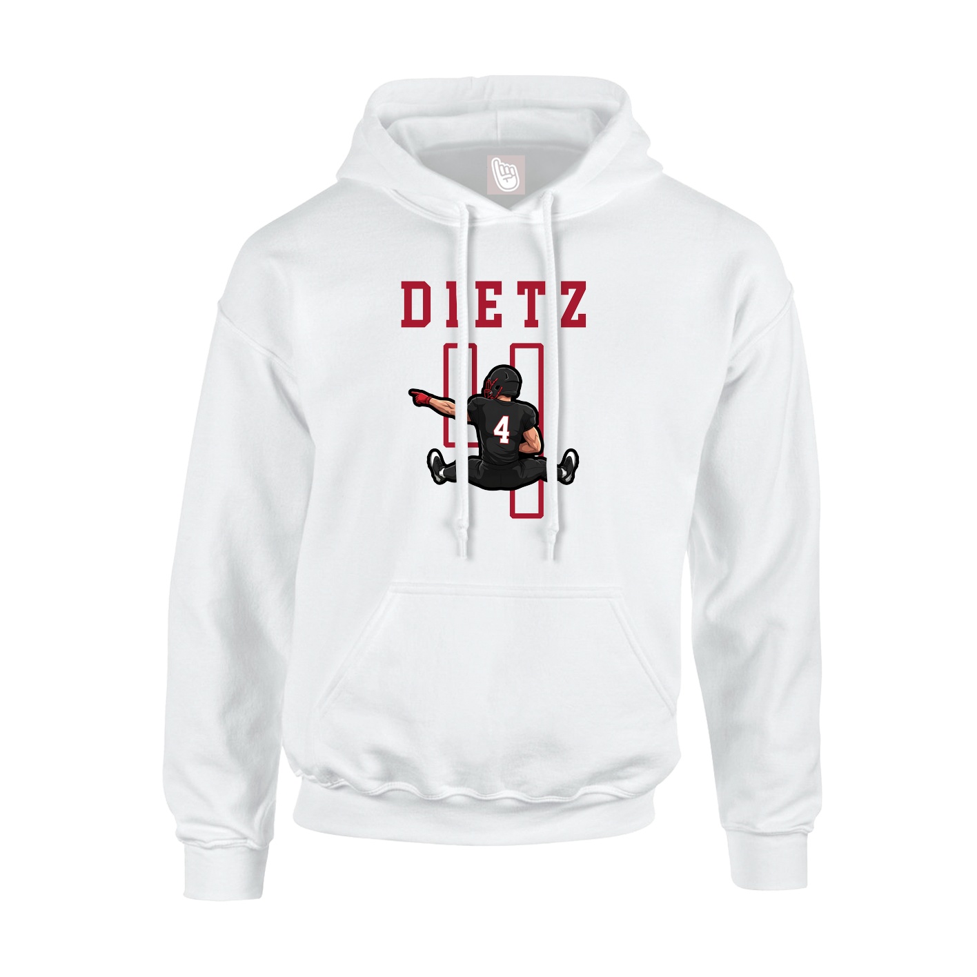 Youth Hoodie — Shirsey in White