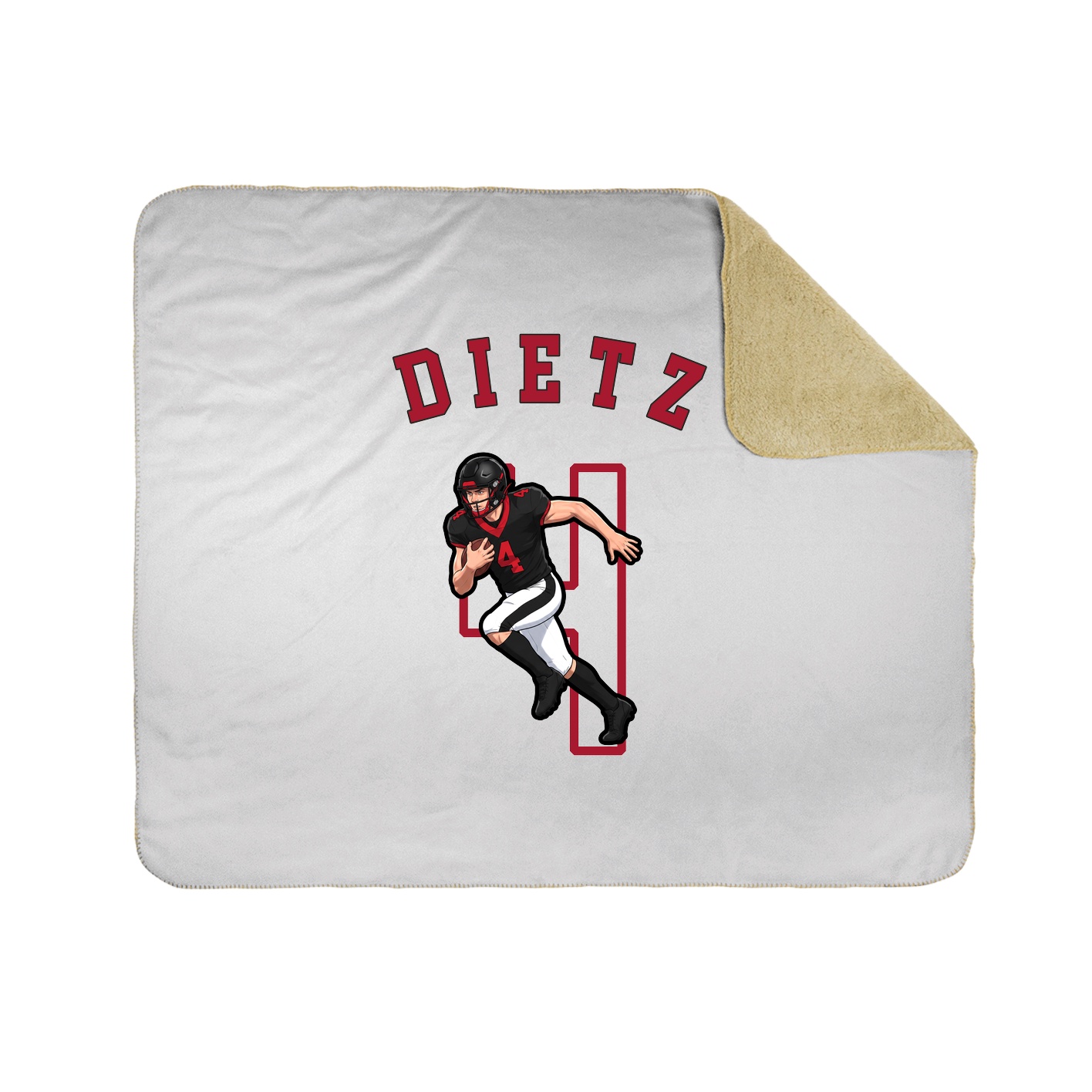 Throw Blanket — Shirsey Arch in White