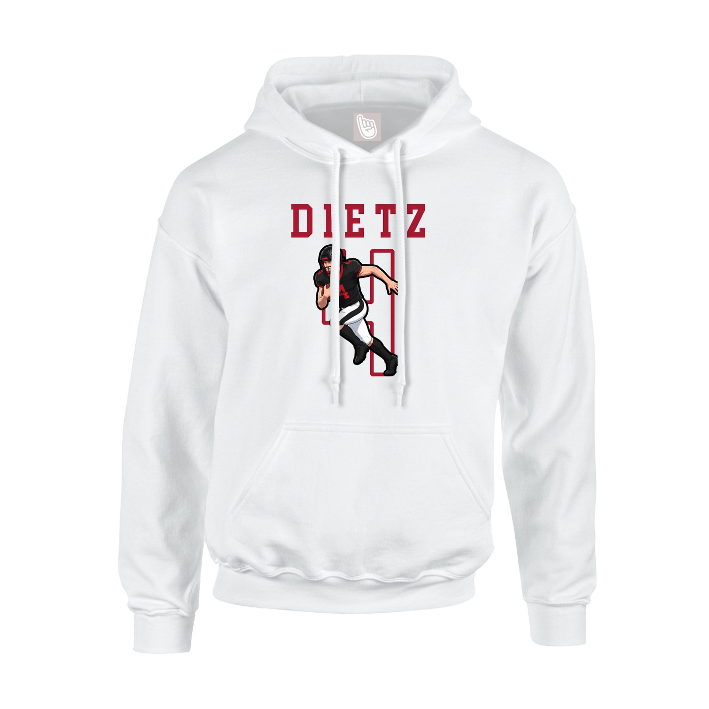 Youth Hoodie — Shirsey in White
