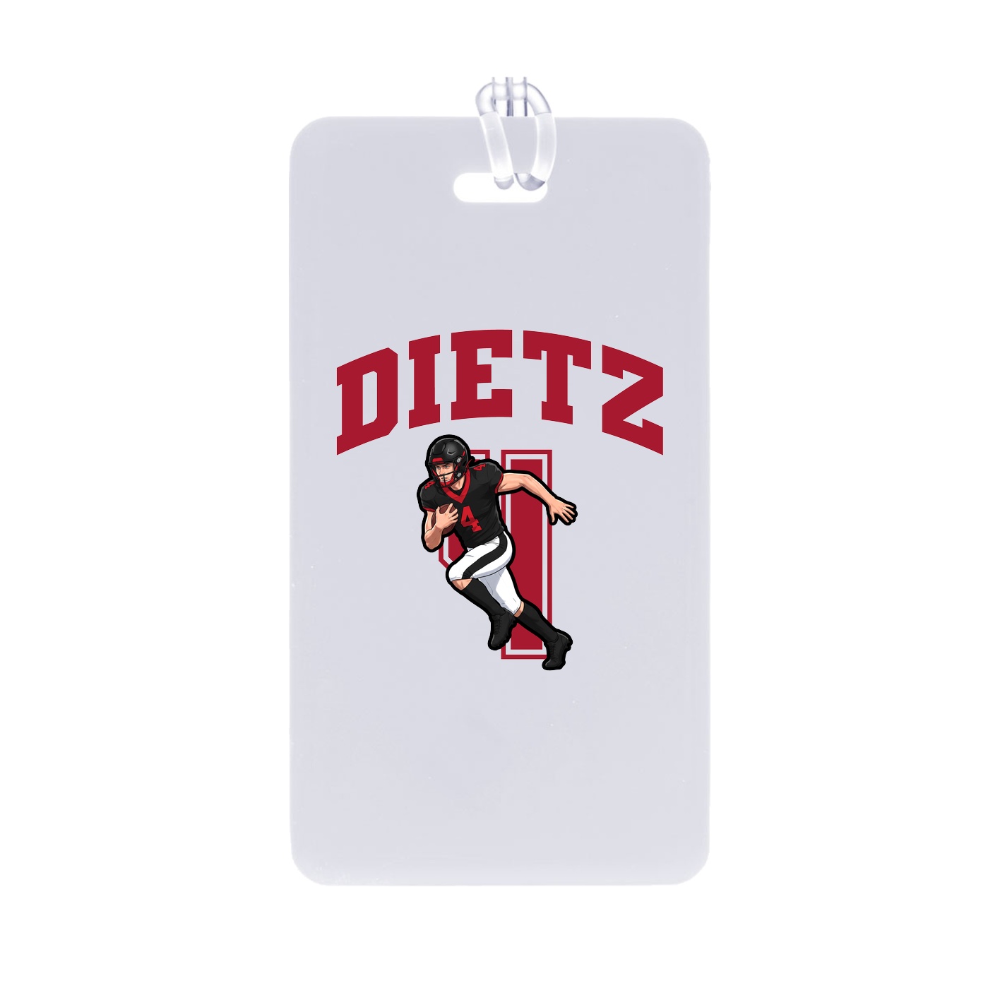 Bag Tag — Number in Classic