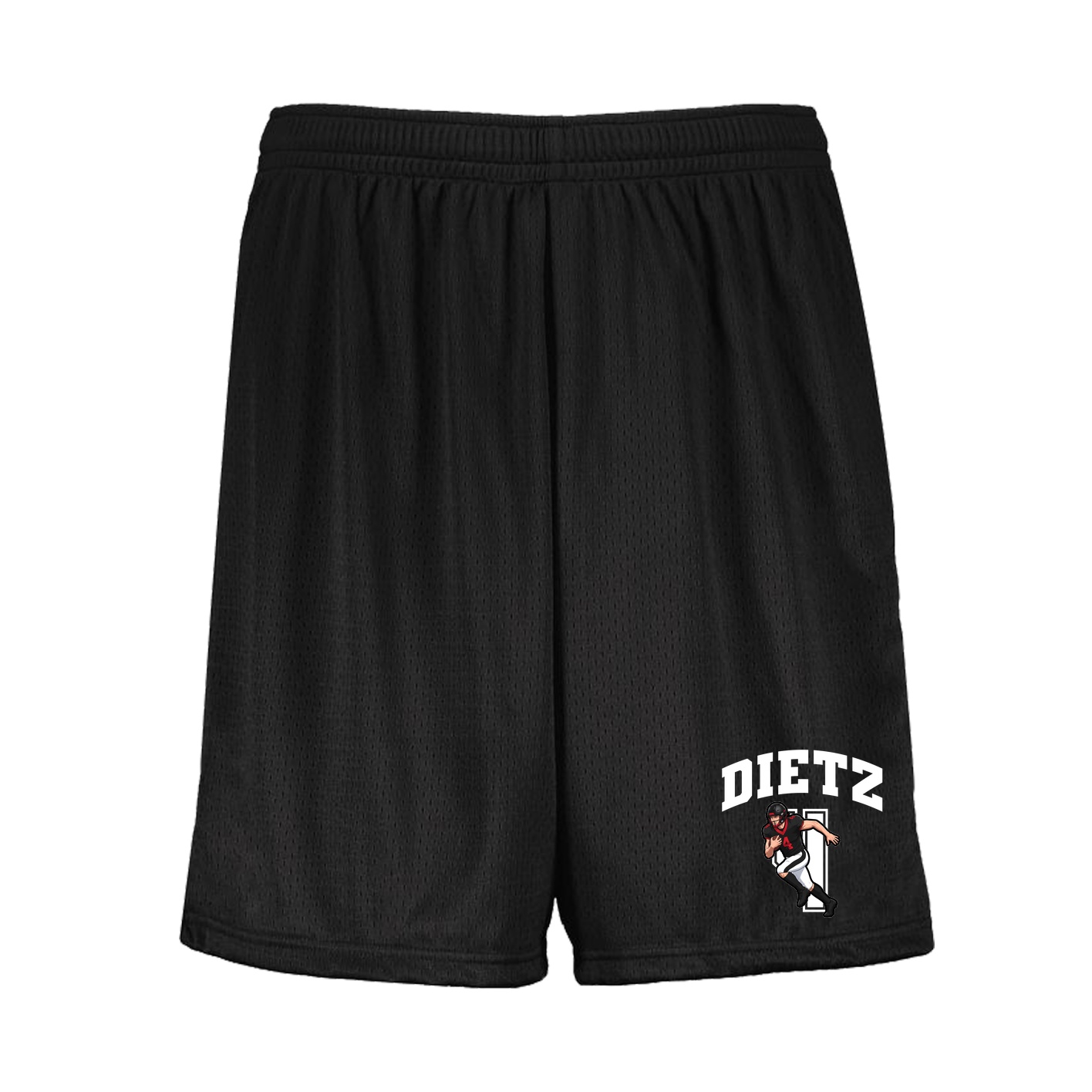 Shorts — Number in Black