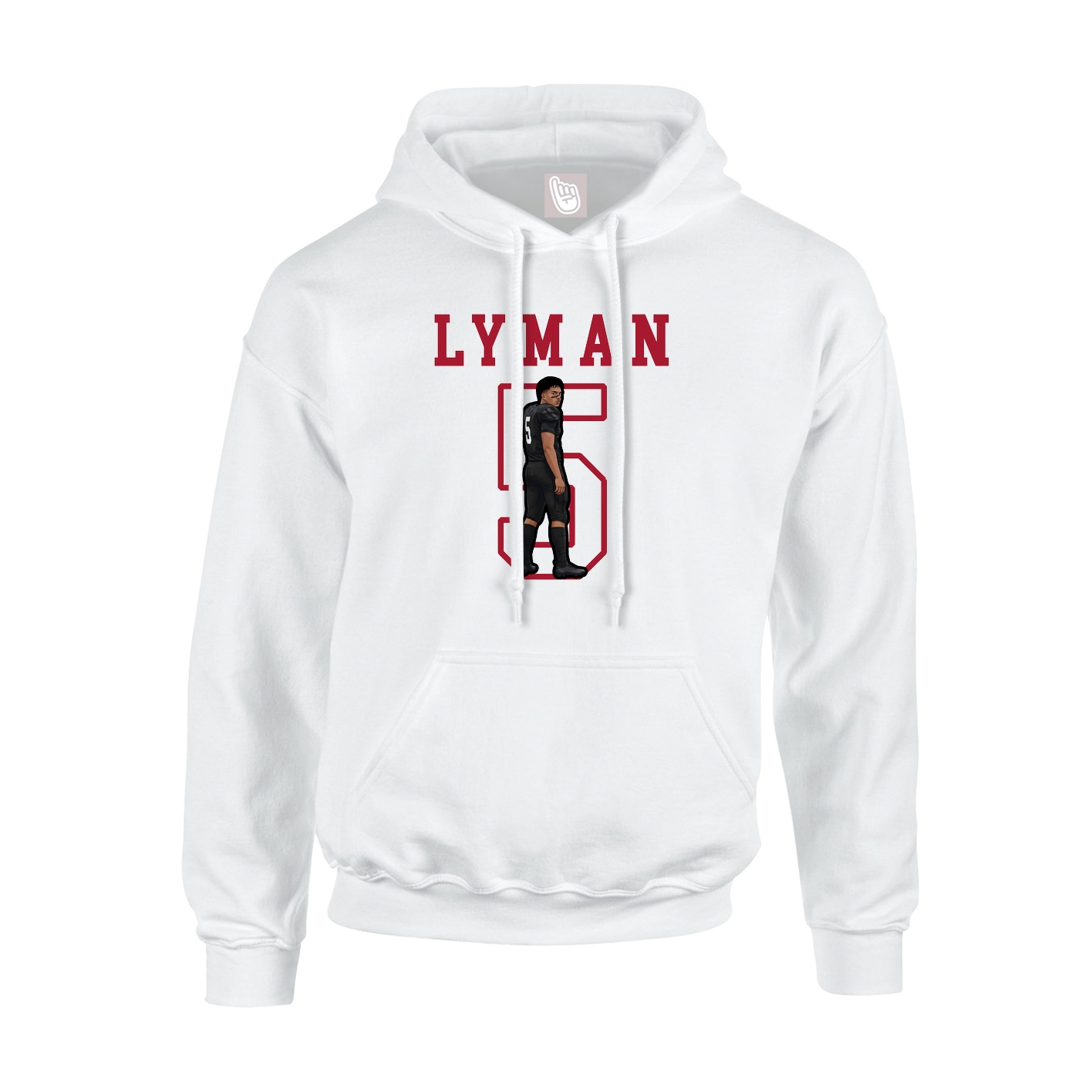 Youth Hoodie — Shirsey in White