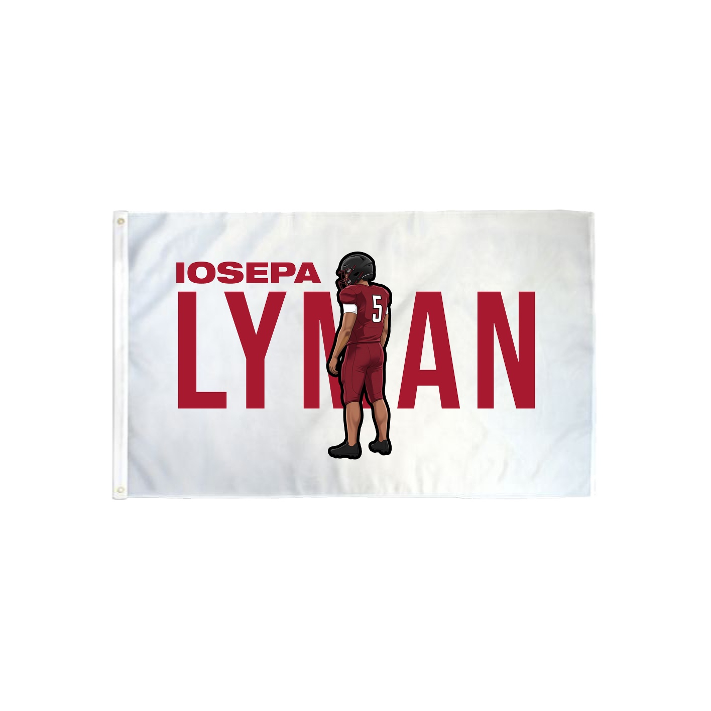 3x5 Flag — Player Name in Classic