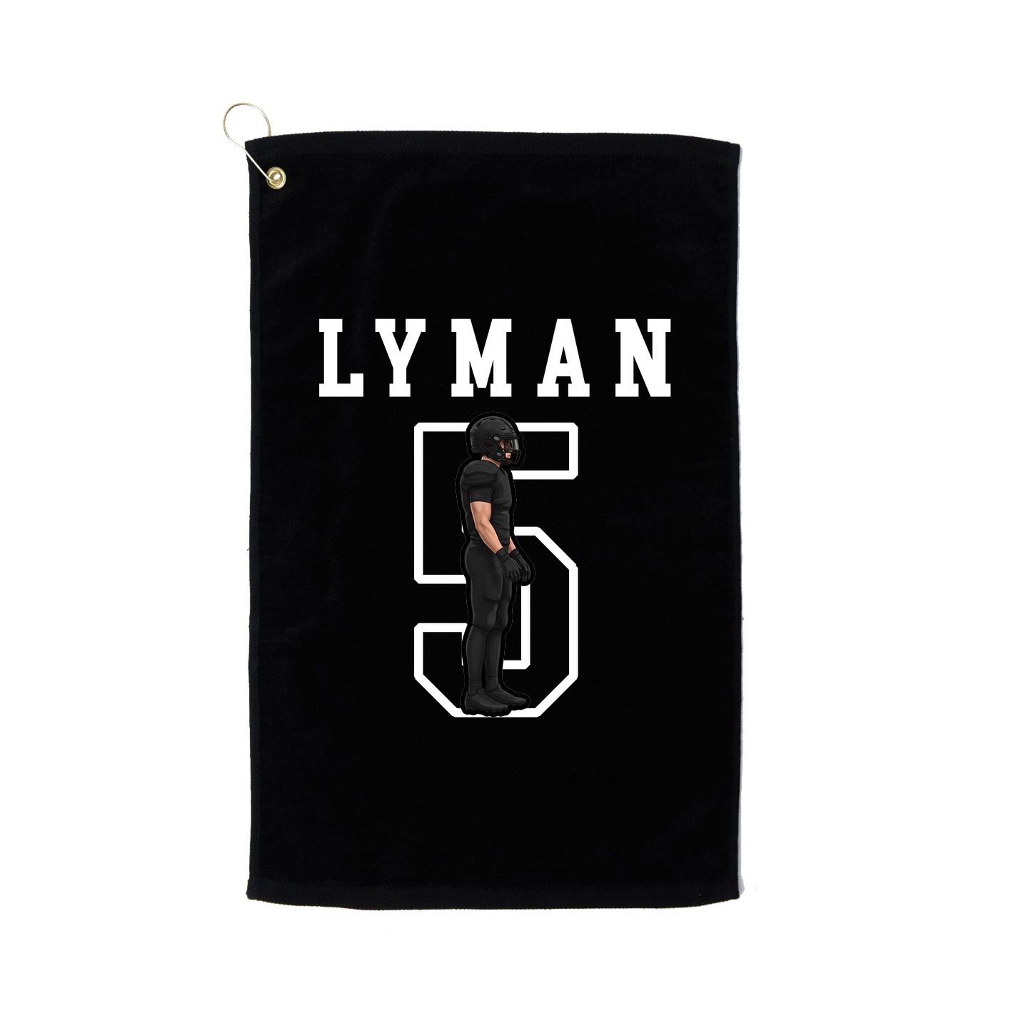 Golf Towel — Shirsey in Black