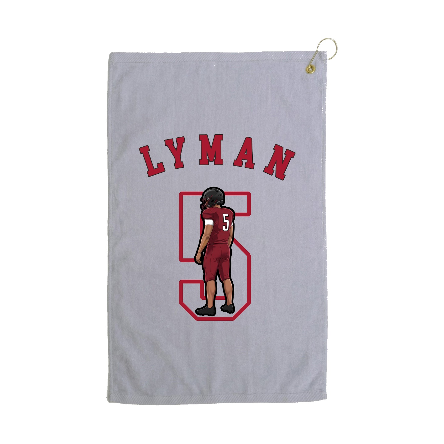 Golf Towel — Shirsey Arch in Grey