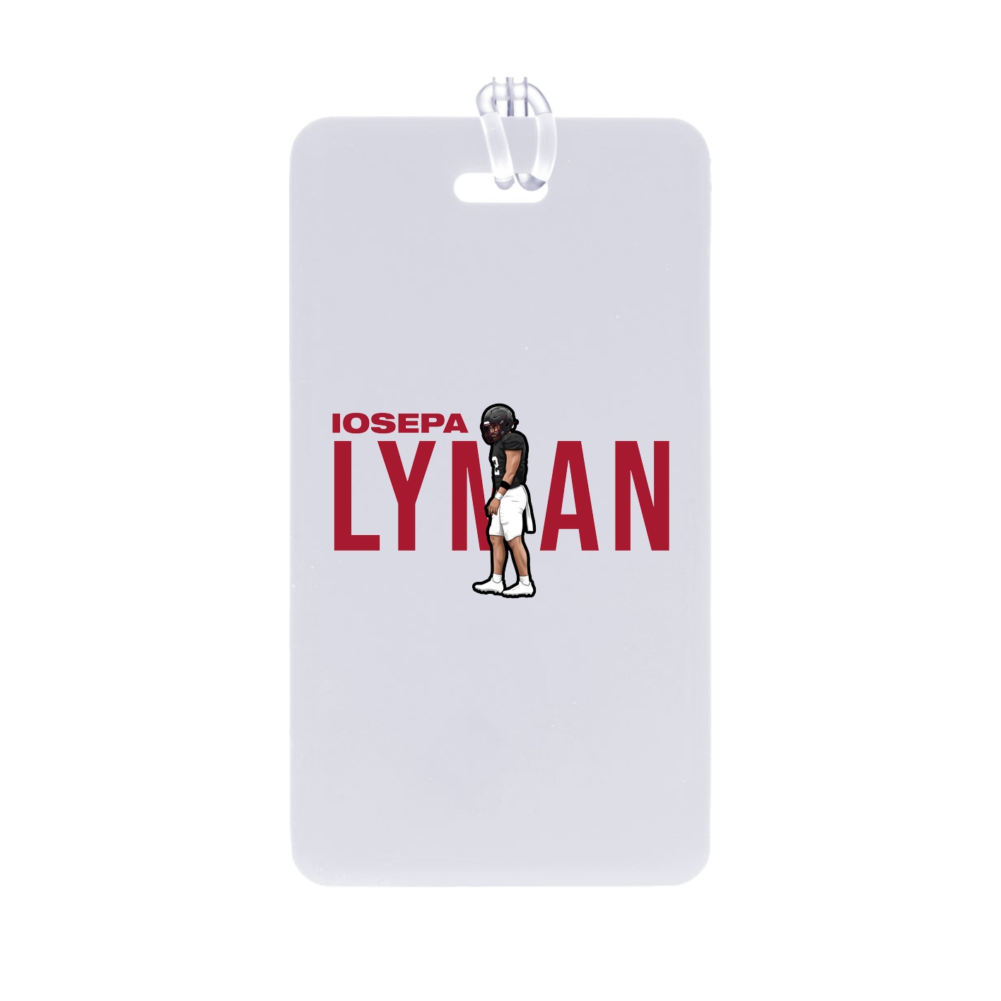 Bag Tag — Player Name in Classic