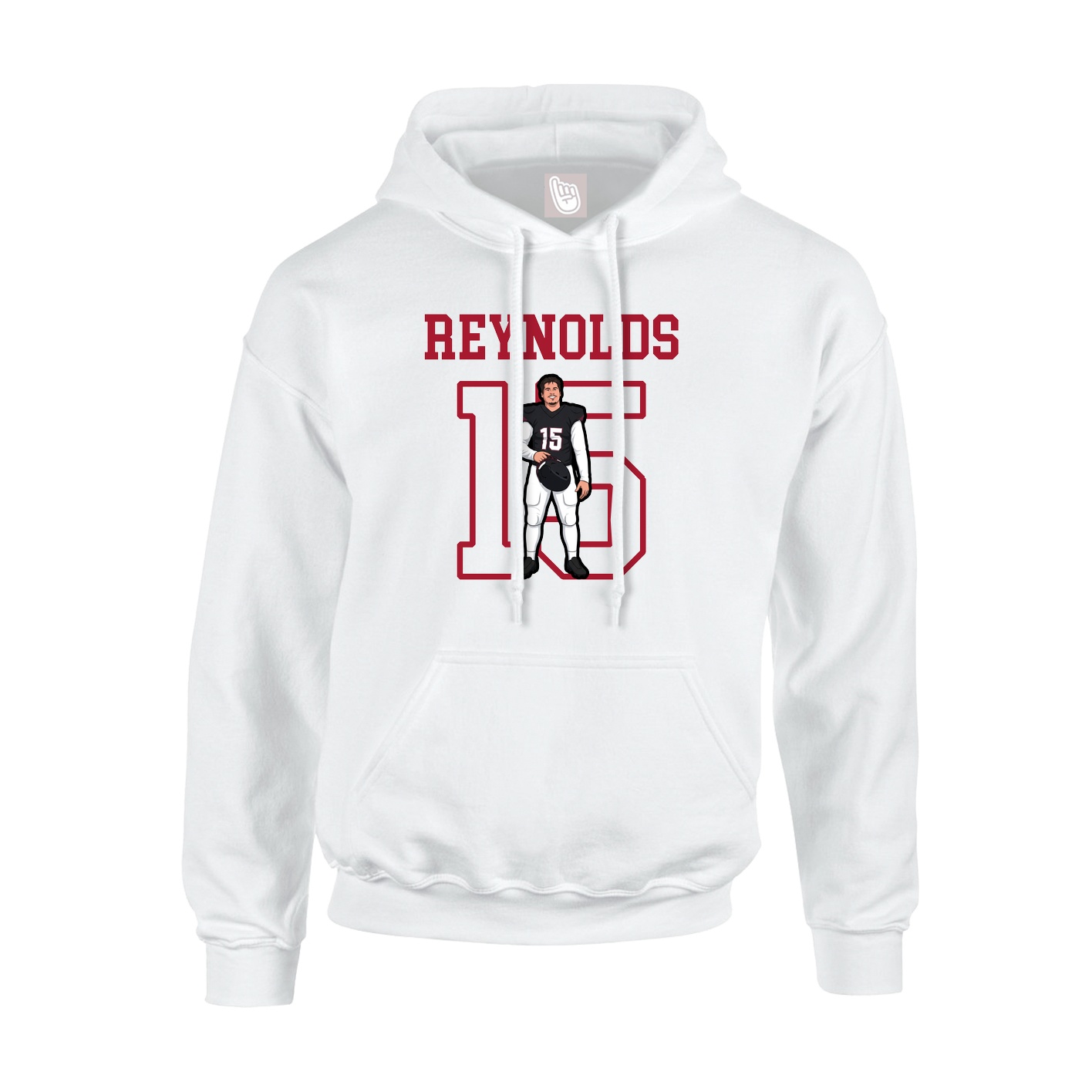 Youth Hoodie — Shirsey in White