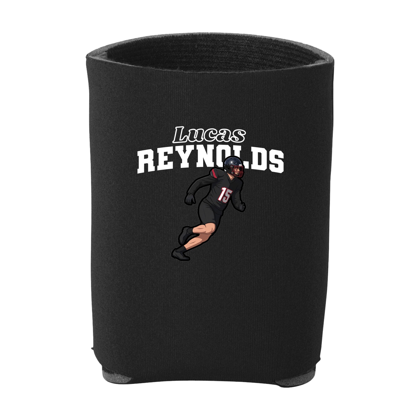 Can Holder — Name Arch in Black