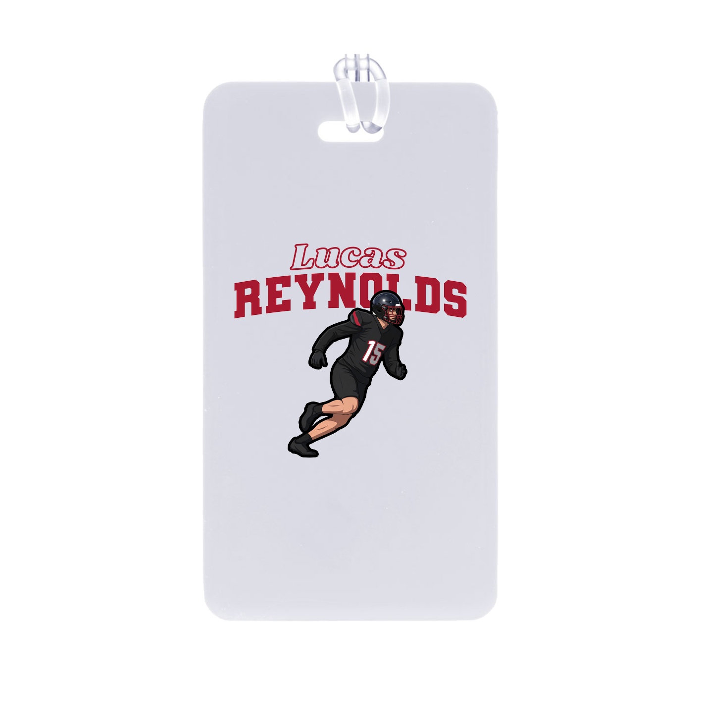 Bag Tag — Name Arch in Classic