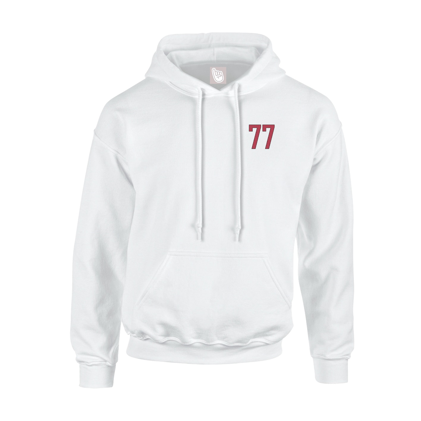 Hoodie — Front Shirsy in White