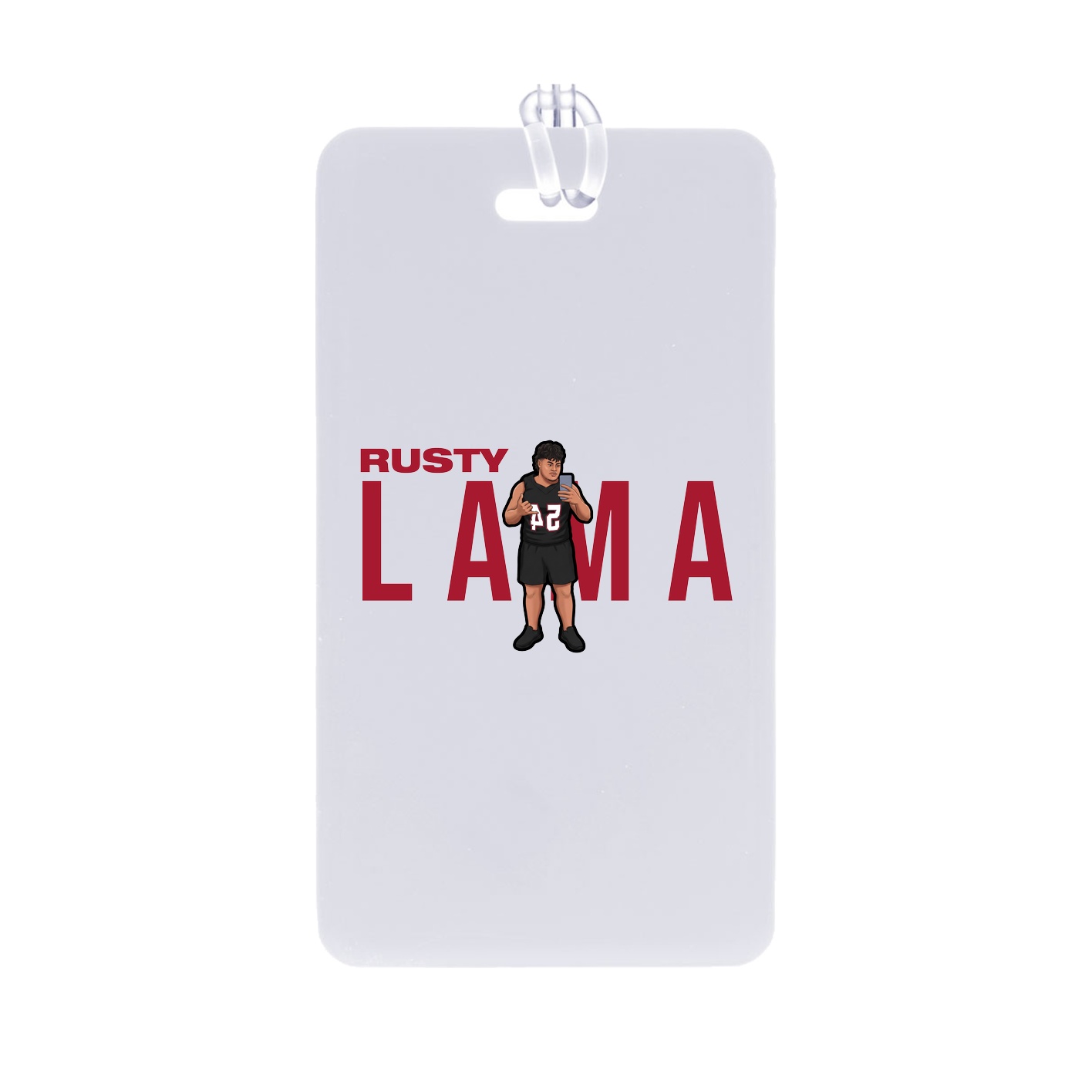 Bag Tag — Player Name in Classic
