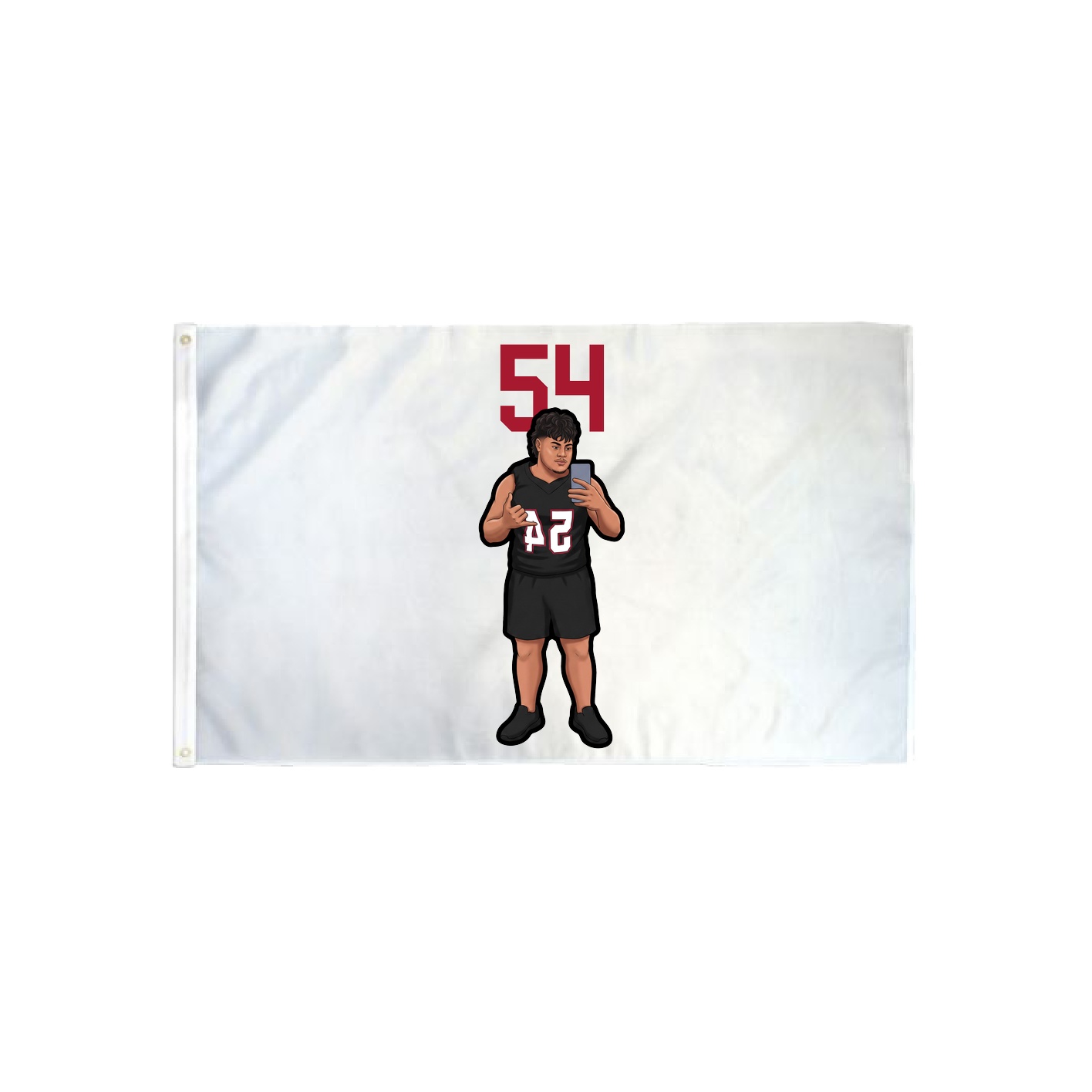 3x5 Flag — Number Top in Classic