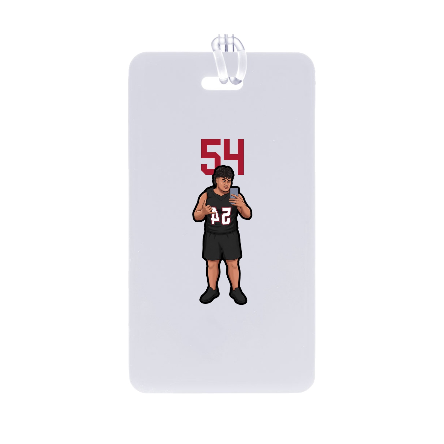 Bag Tag — Number Top in Classic