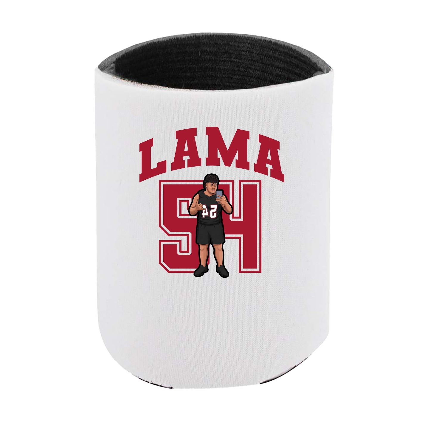 Can Holder — Number in White