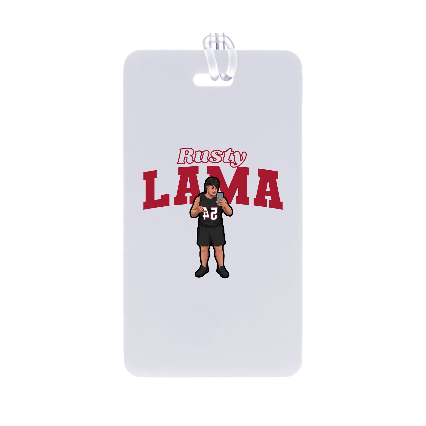 Bag Tag — Name Arch in Classic