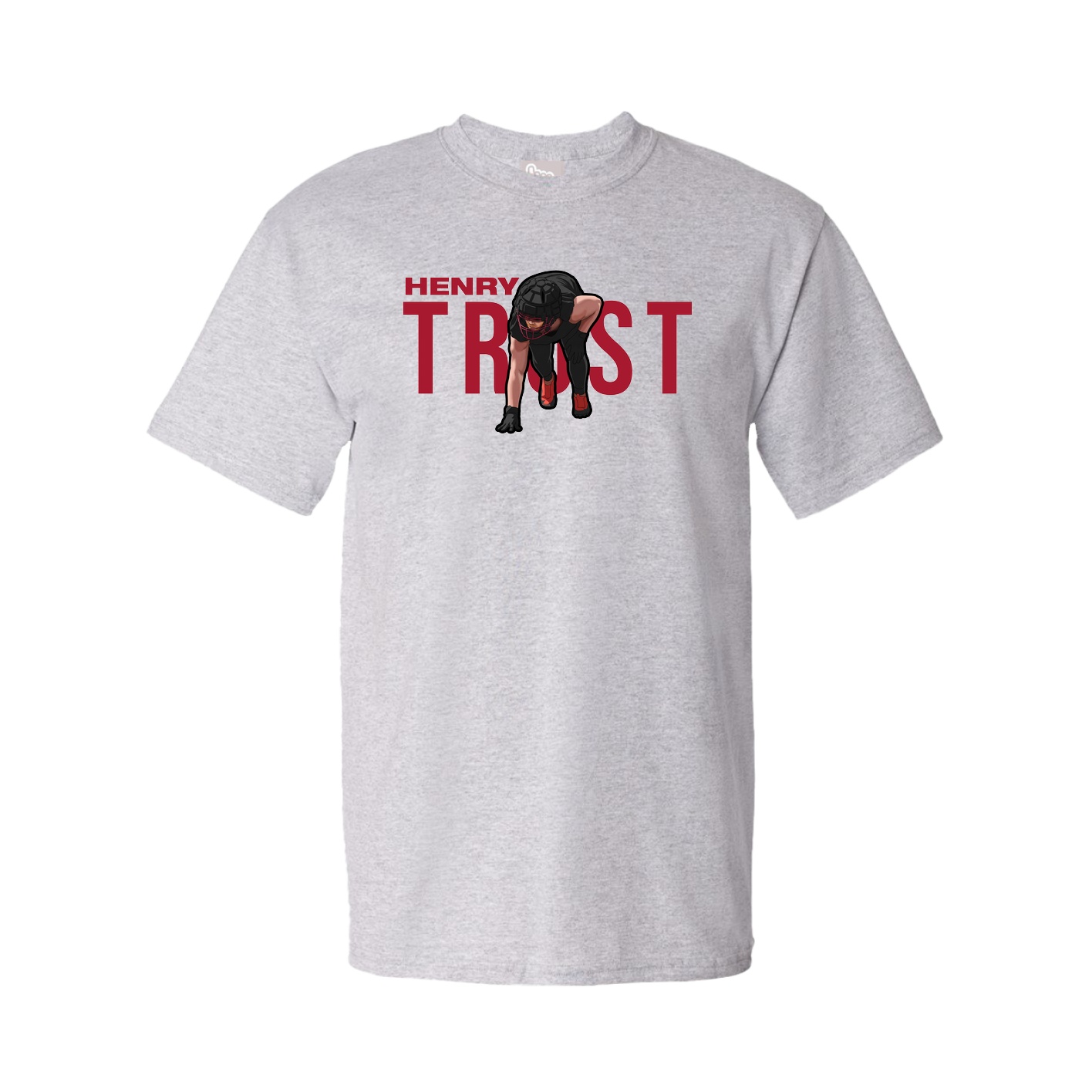 Youth Tee — Player Name in Grey