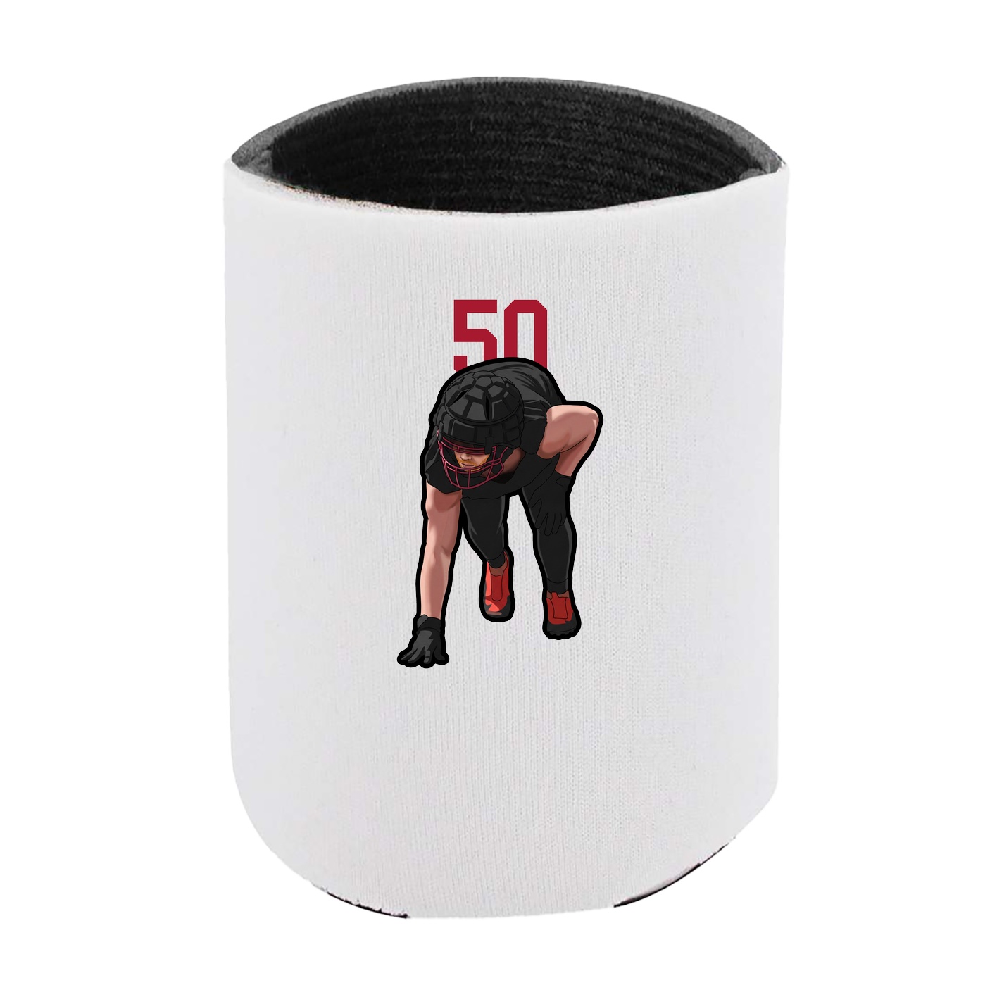 Can Holder — Number Top in White