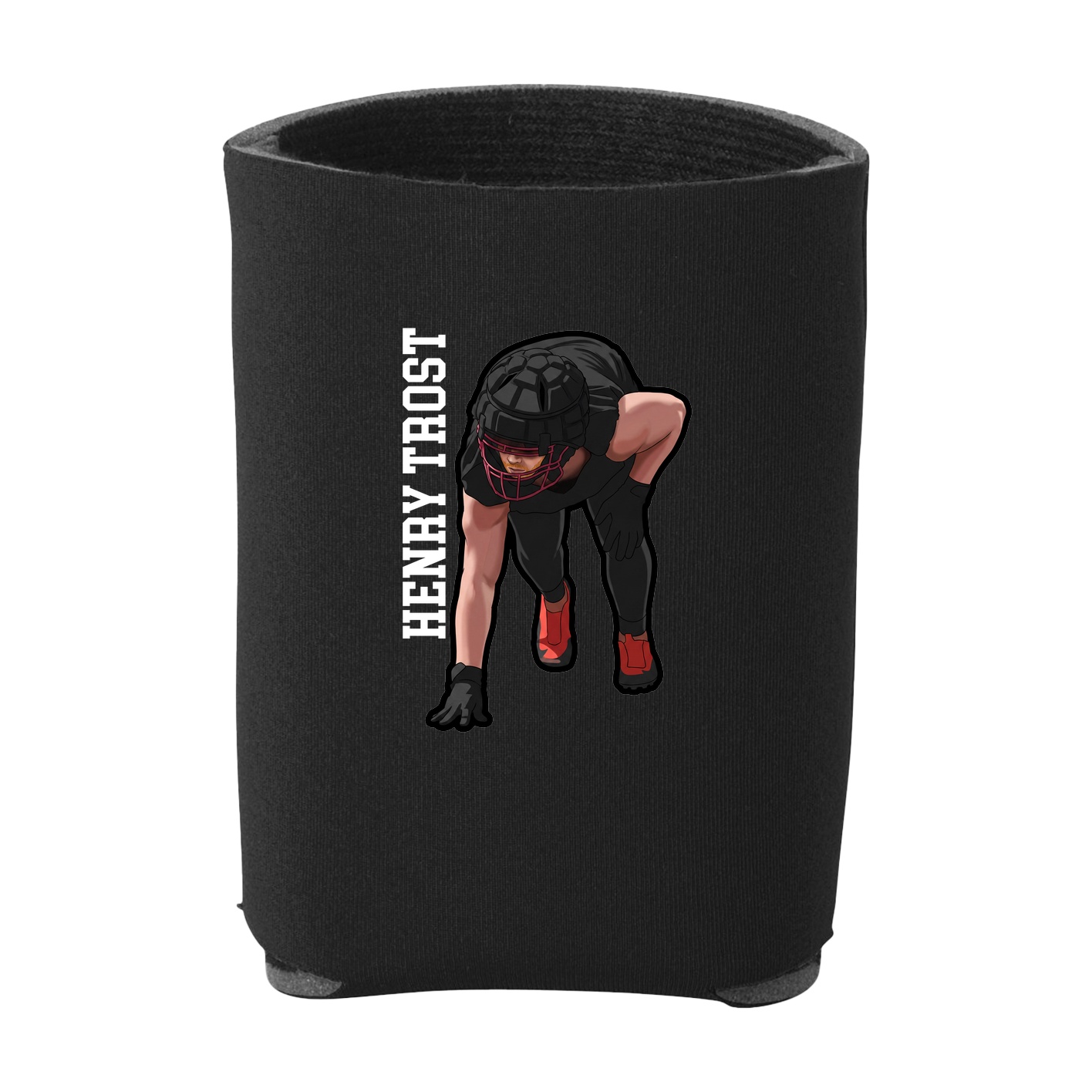 Can Holder — Name Vertical in Black
