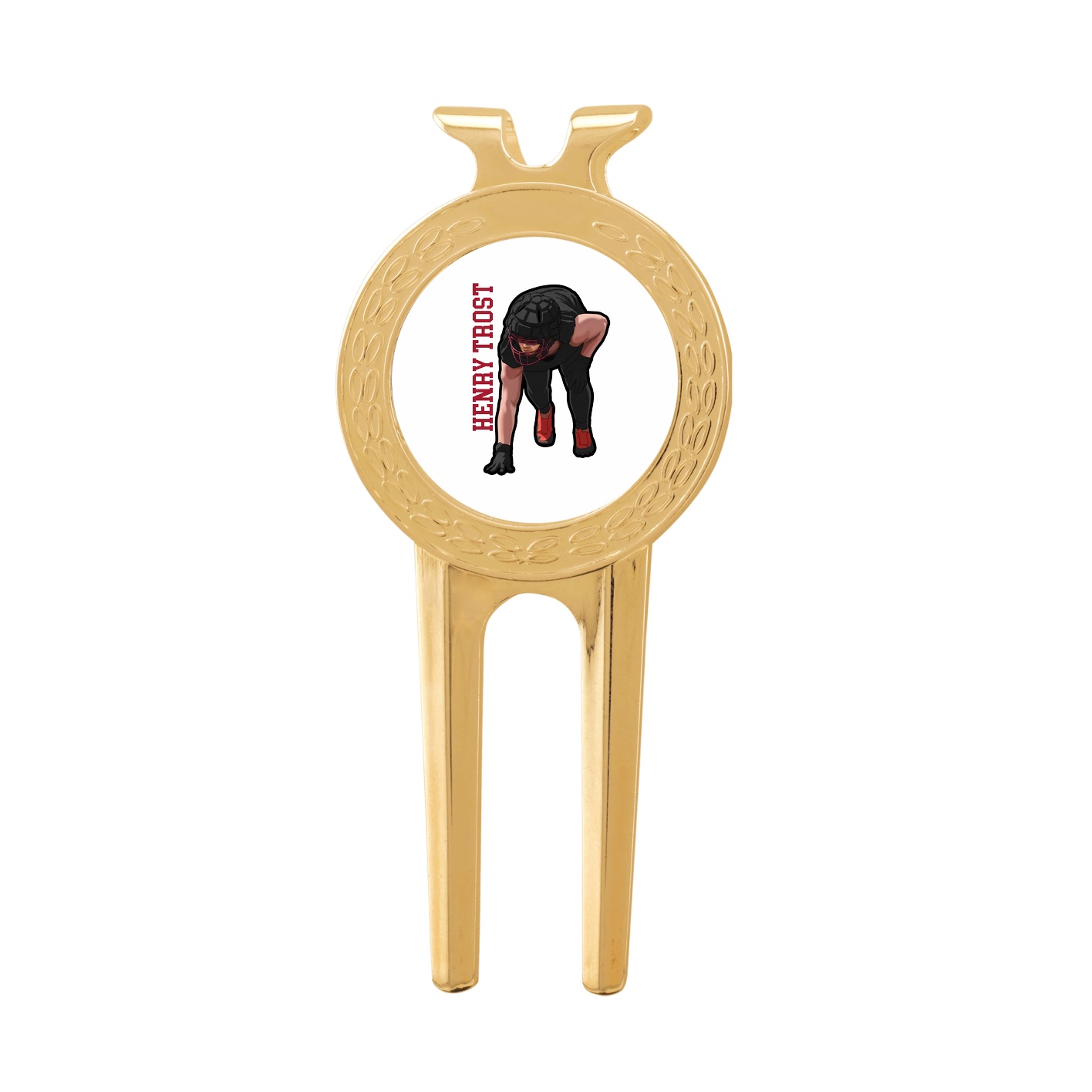 Divot Tool with Ball Marker — Name Vertical in Classic