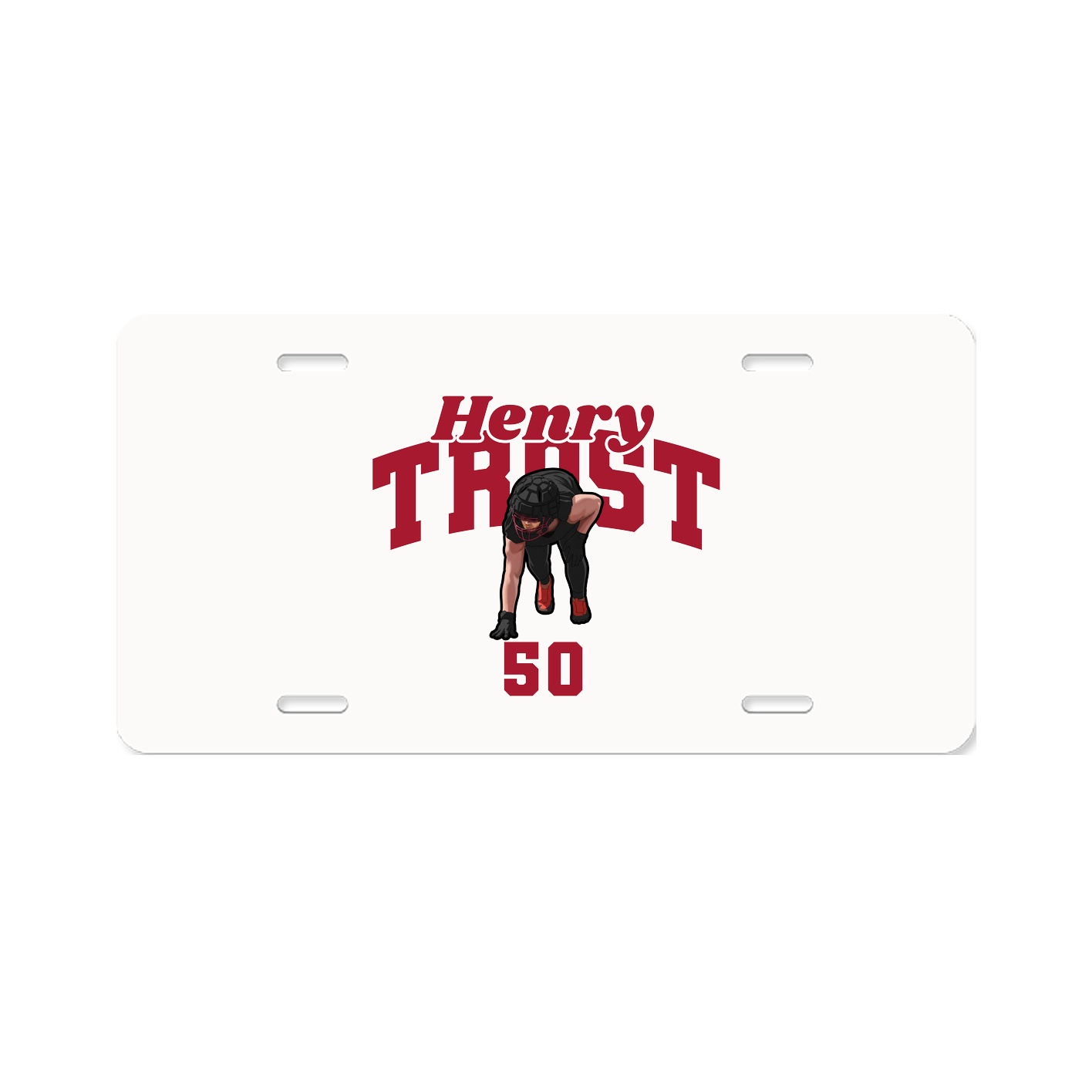 License Plate — Signature Arch in Classic