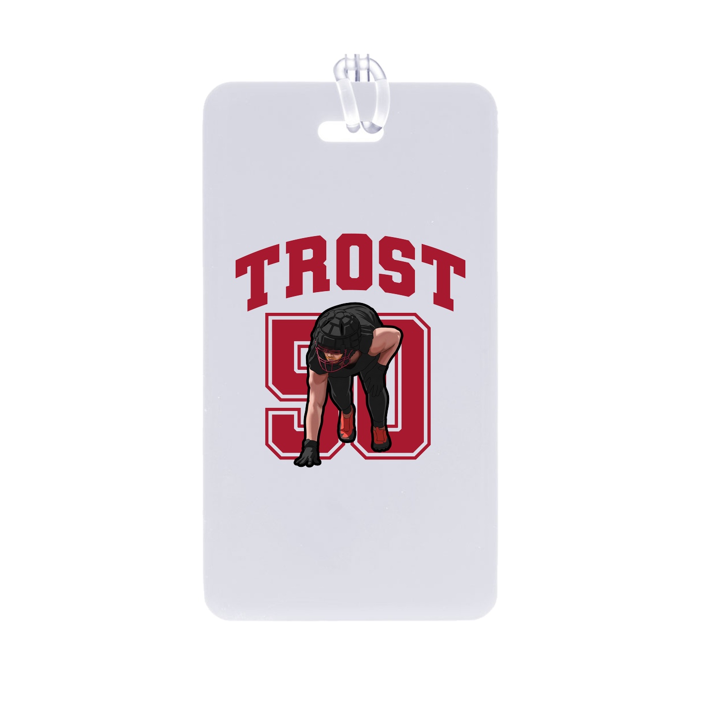 Bag Tag — Number in Classic