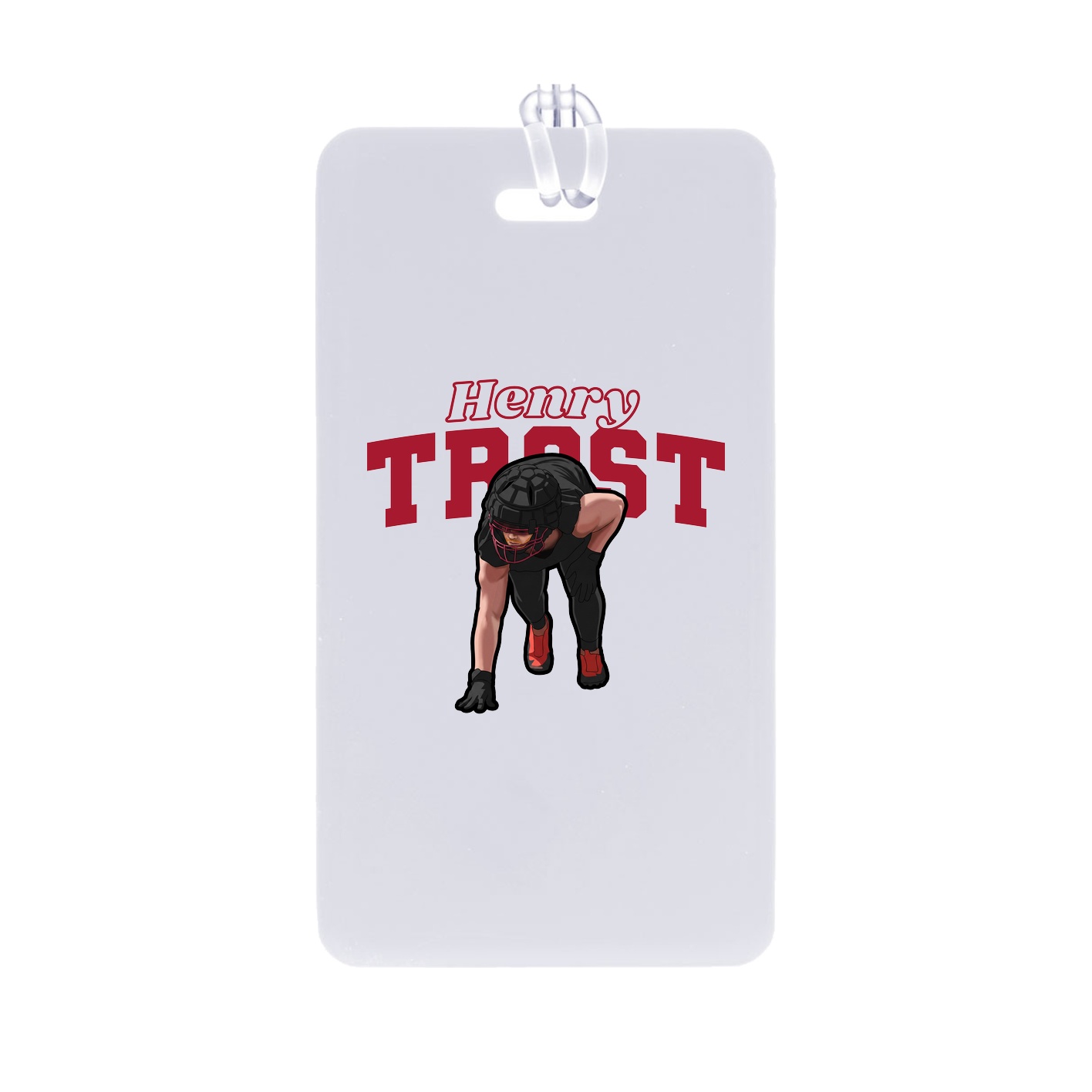 Bag Tag — Name Arch in Classic