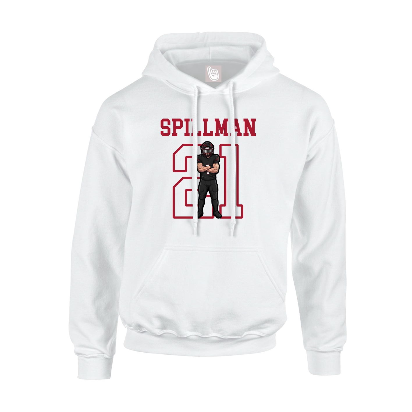 Youth Hoodie — Shirsey in White