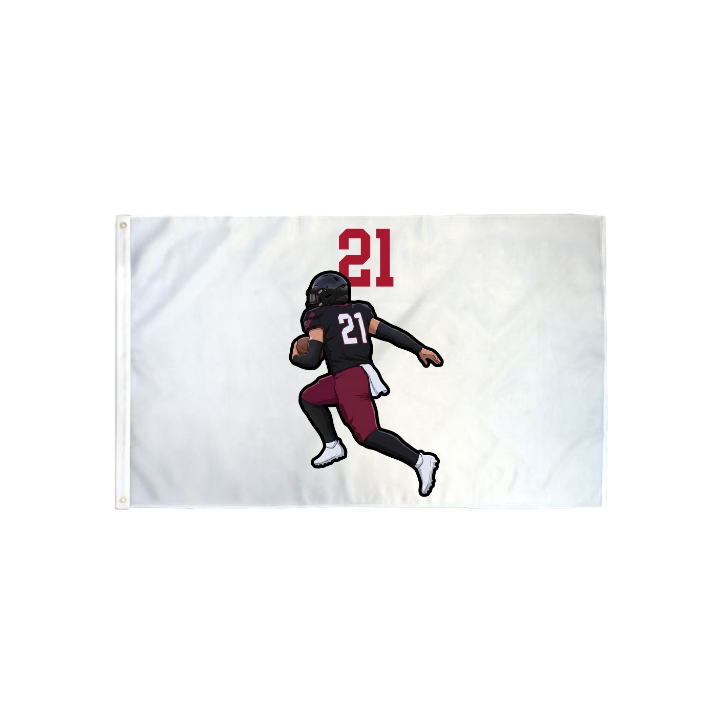3x5 Flag — Number Top in Classic