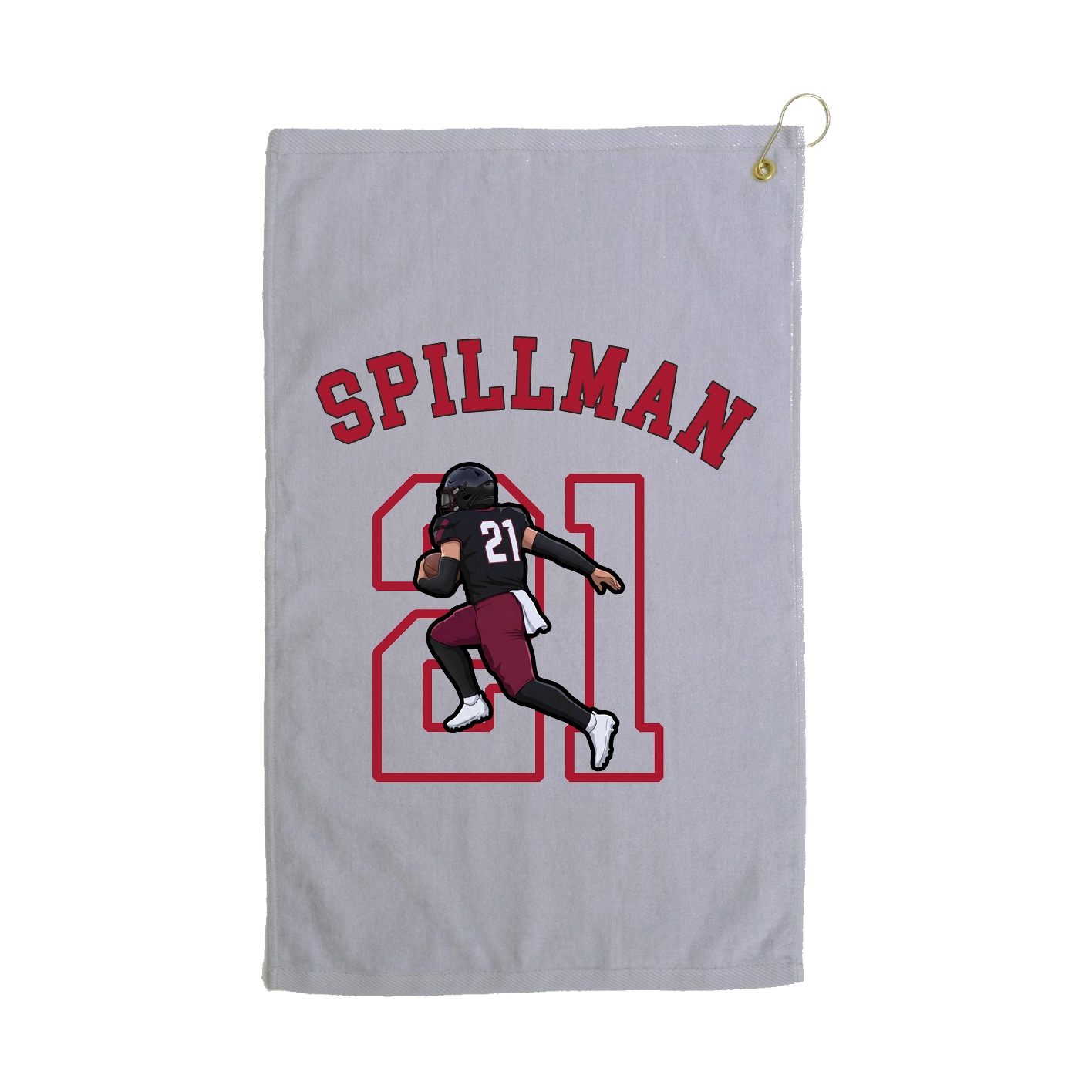 Golf Towel — Shirsey Arch in Grey