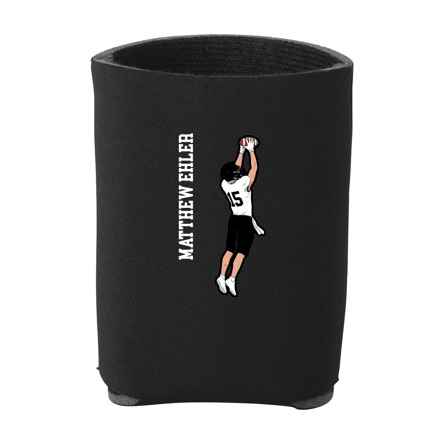 Can Holder — Name Vertical in Black