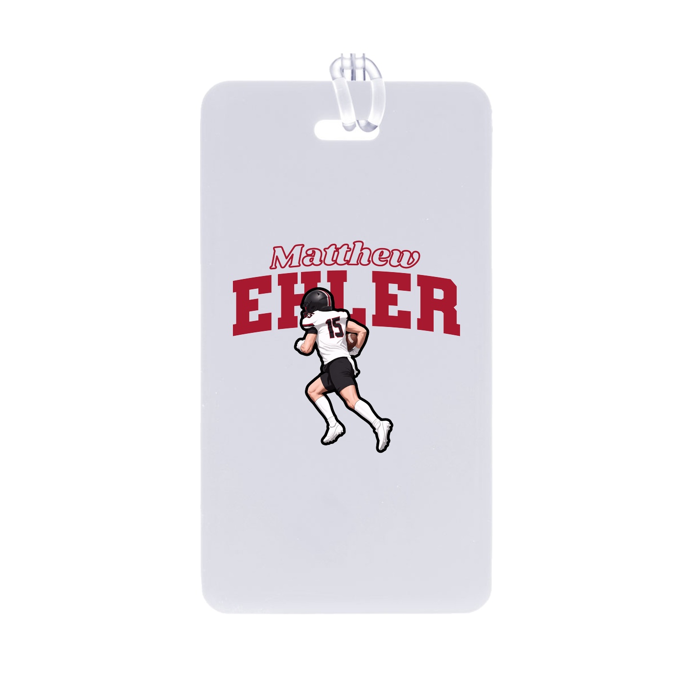 Bag Tag — Name Arch in Classic