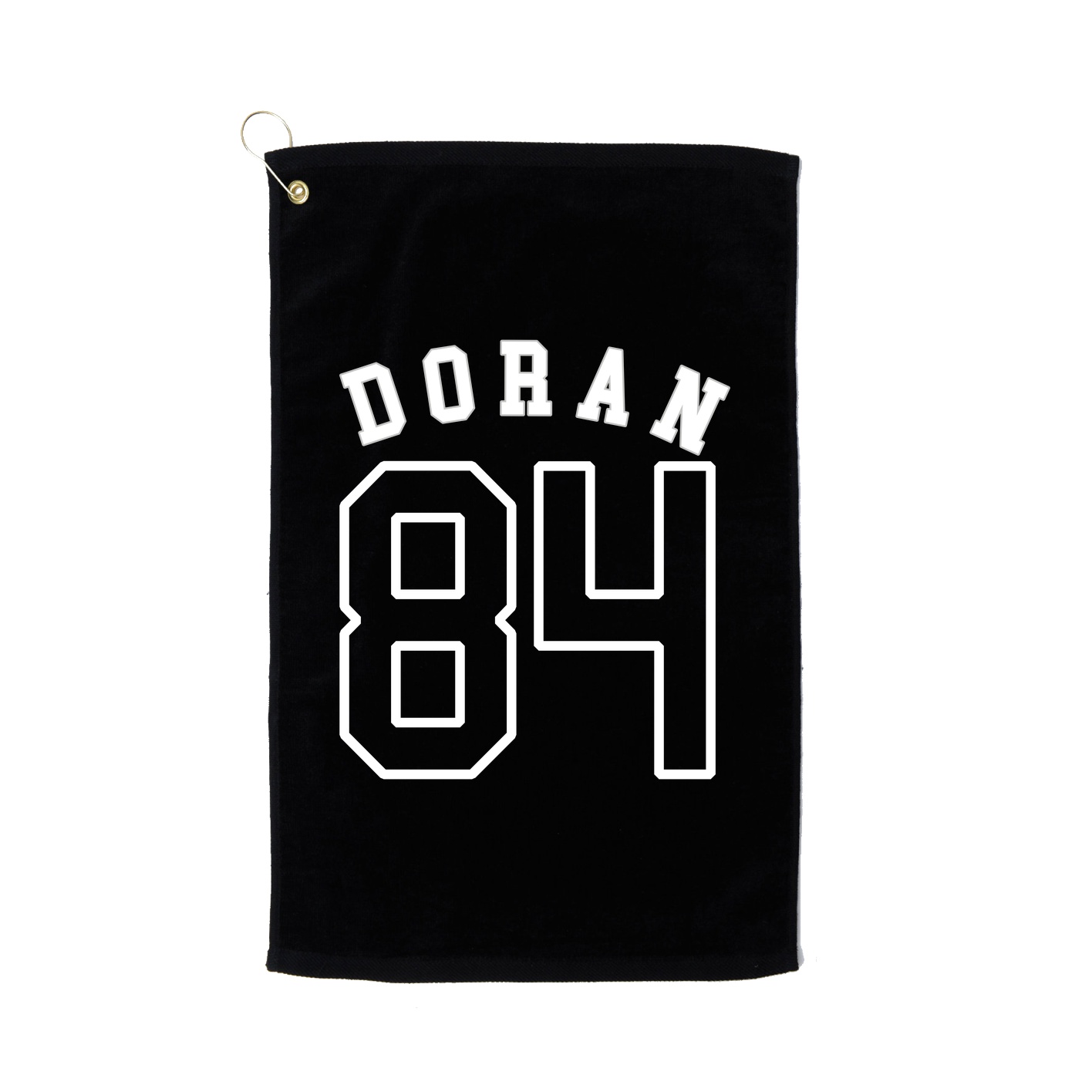 Golf Towel — Shirsey Arch in Black