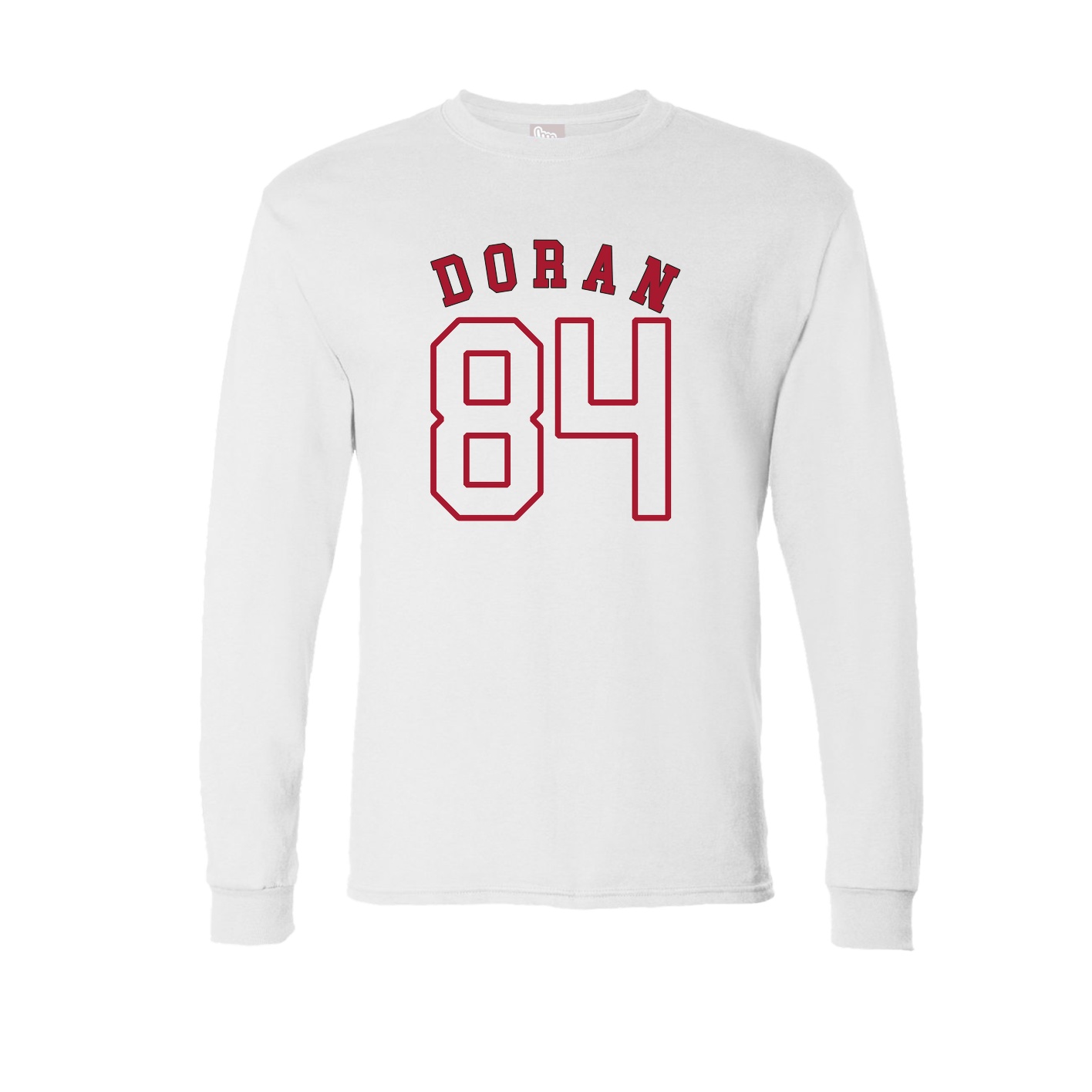 Long Sleeve Tee — Shirsey Arch in White