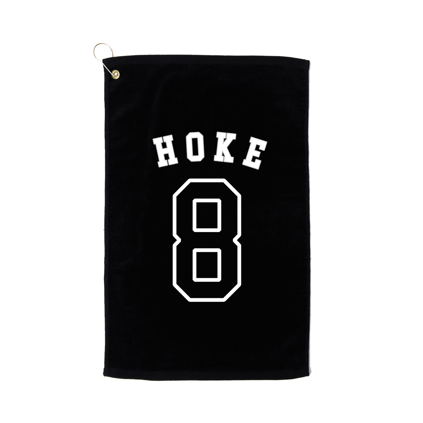 Golf Towel — Shirsey Arch in Black