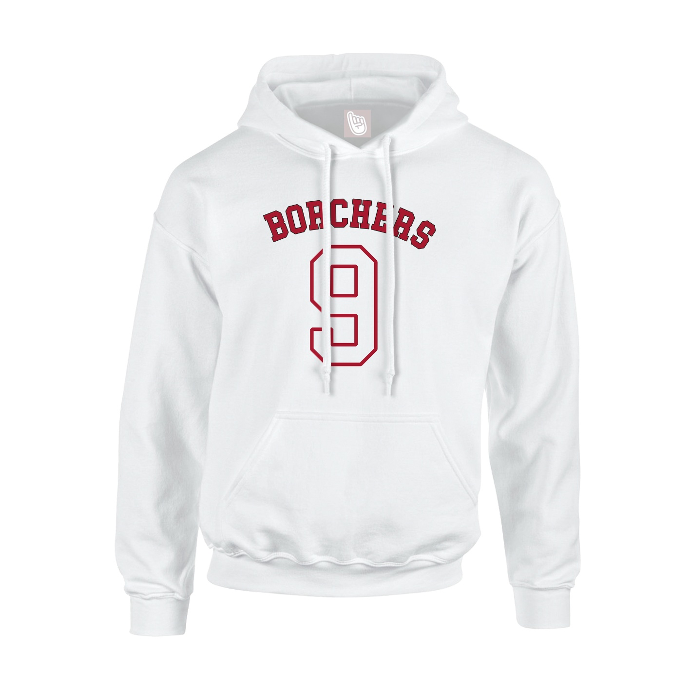 Hoodie — Shirsey Arch in White