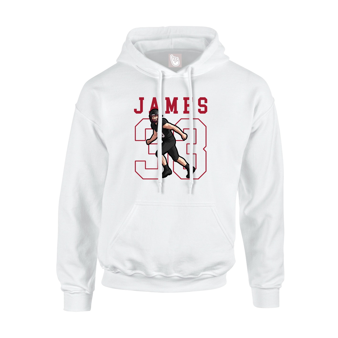 Youth Hoodie — Shirsey in White