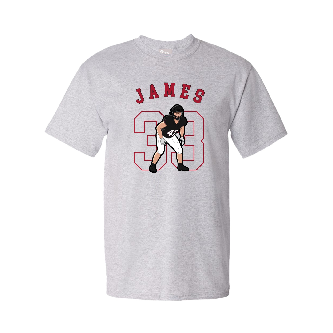Youth Tee — Shirsey Arch in Grey