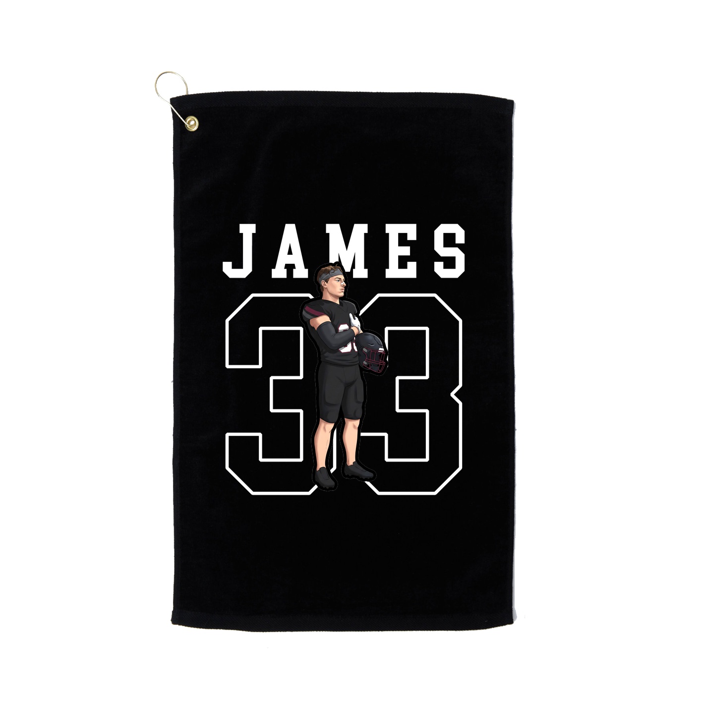 Golf Towel — Shirsey in Black