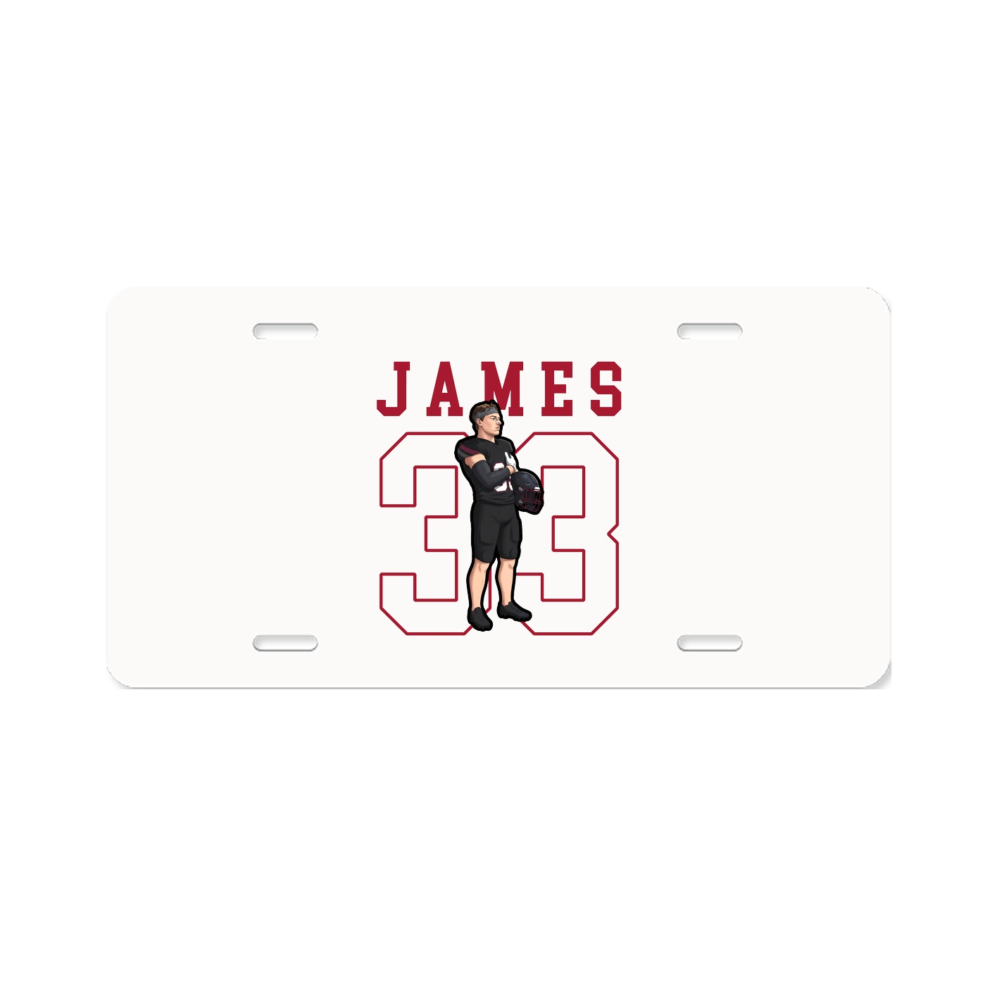 License Plate — Shirsey in Classic