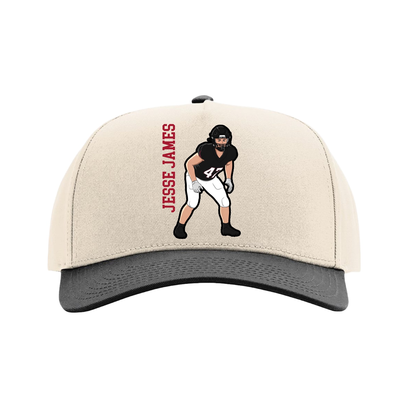 Full Fabric Five-Panel Champ Cap