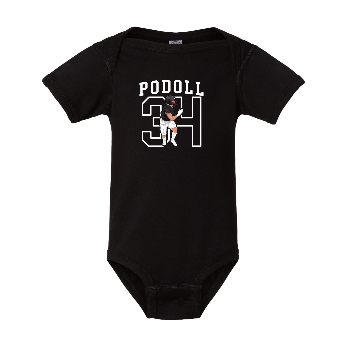 Baby Onesie — Shirsey in Black