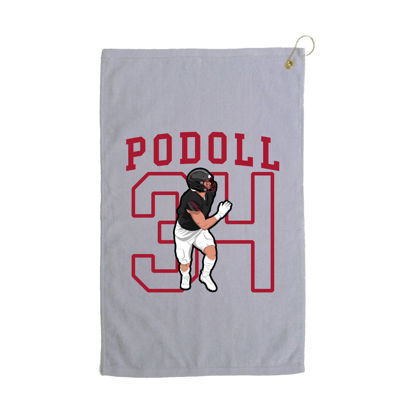 Golf Towel — Shirsey in Grey