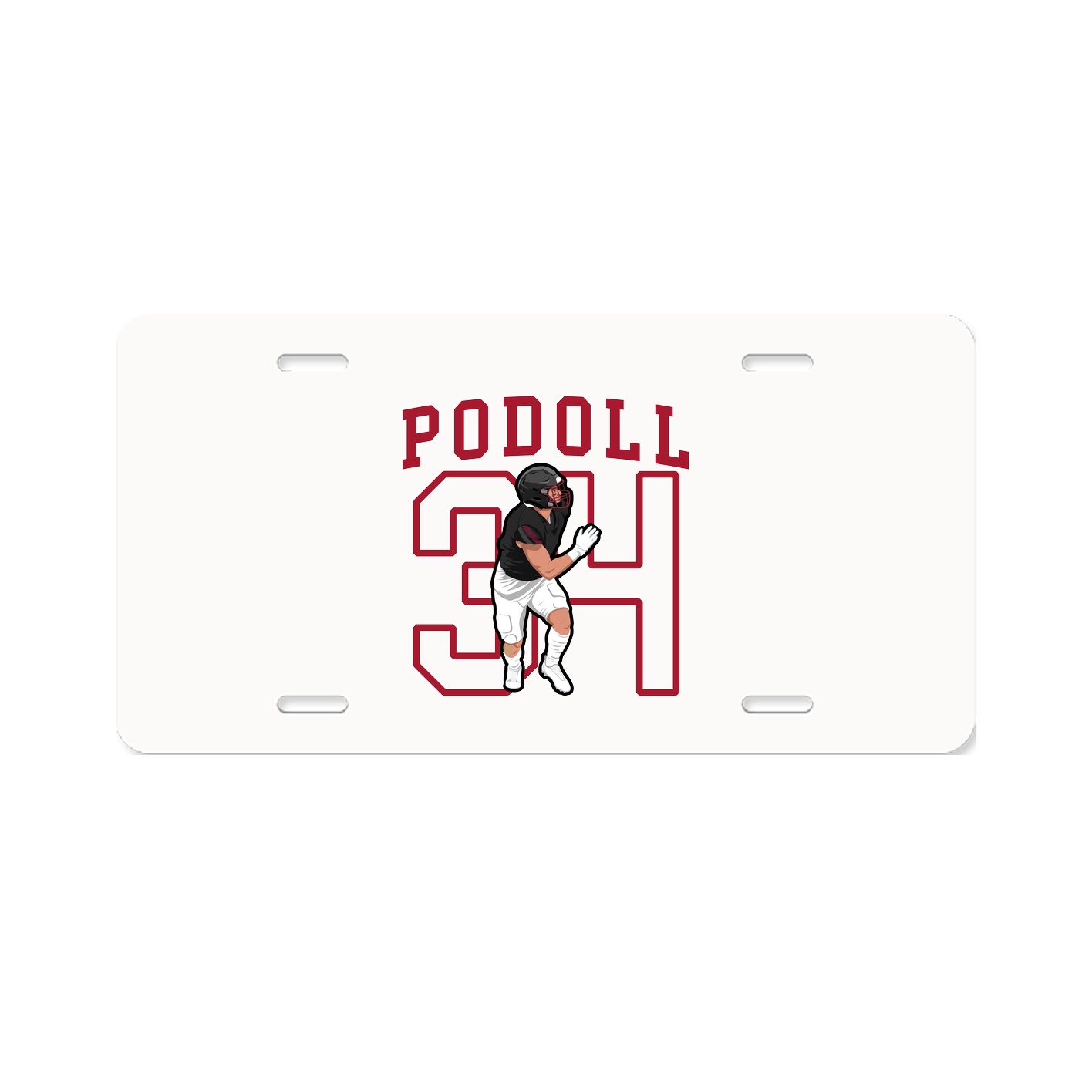 License Plate — Shirsey in Classic