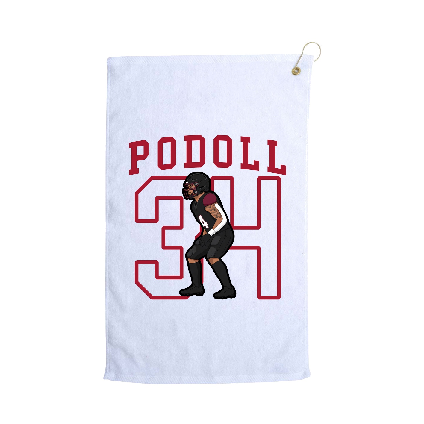 Golf Towel — Shirsey in White