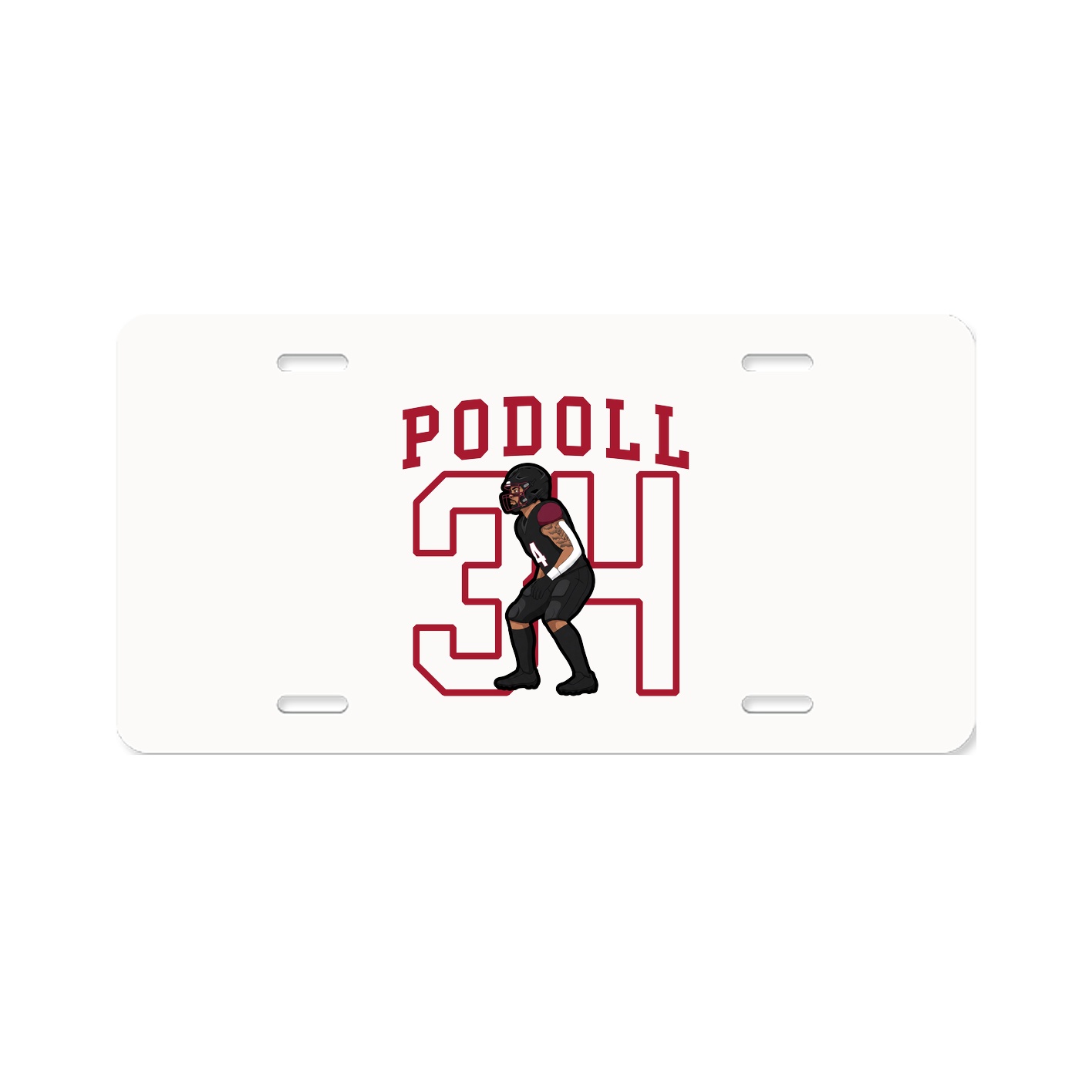 License Plate — Shirsey in Classic