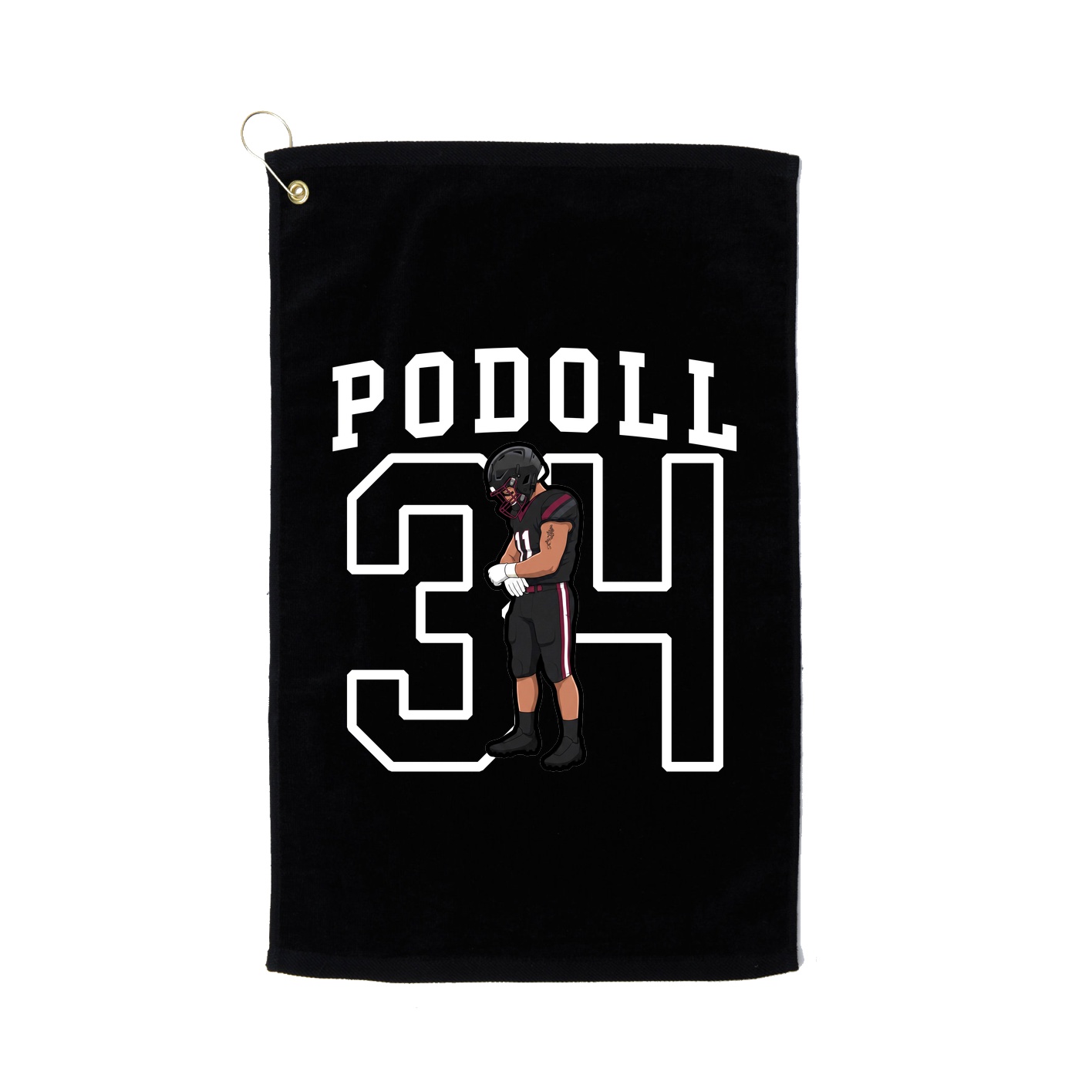 Golf Towel — Shirsey in Black