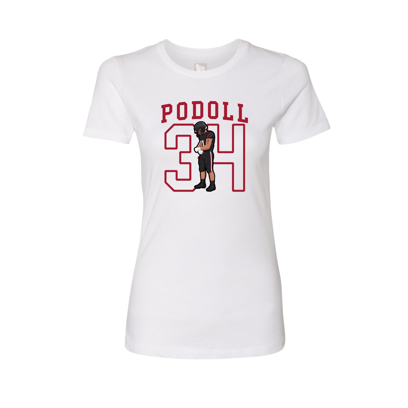 Fitted Women's Tee — Shirsey in White